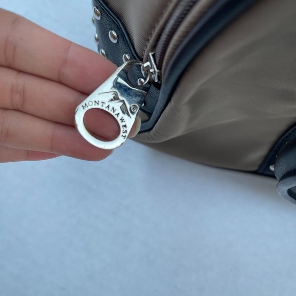 Montana West Black and Tan Satchel - Picture 5 of 13